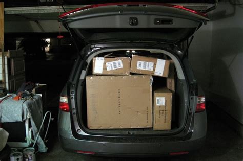 Honda Odyssey Cargo Dimensions