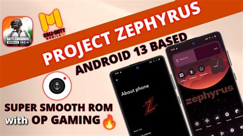 Project Zephyrus For POCO F4 Redmi K40s Project Zephyrus Official