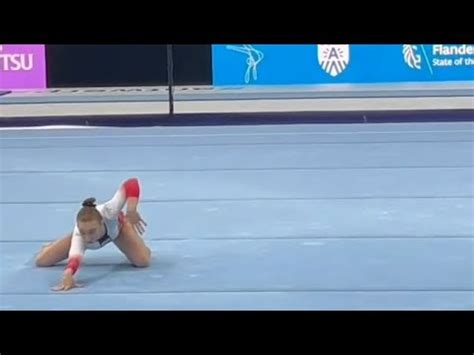 Ana Barbosu Fx Pt World Championships Youtube