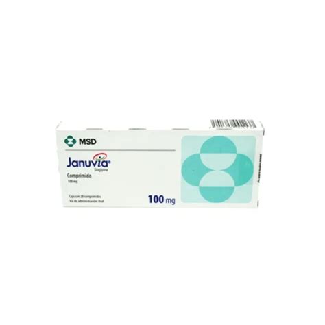 Januvia Sitagliptina 100 Mg 28 Comp Rec Lab Msd Precio