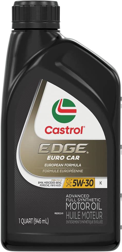 Castrol Edge 5w 30 Ll Advanced Full Synthetic Motor Oil 5 Quarts Automotive