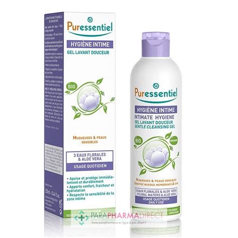 Puressentiel Hygiène Intime Gel Lavant Douceur BIO 250 ml Paraphamadirect