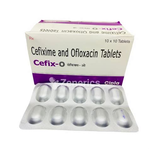 Cefix O Cefixime Ofloxacin Tablets Mg At Rs Strip In Navi