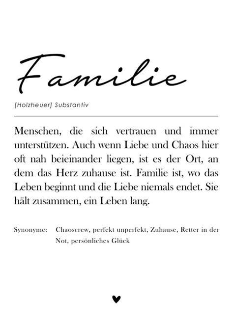 Familie Definition Sanis Karterei