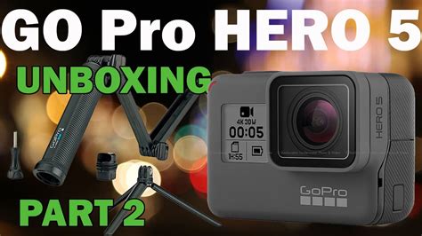 Gopro Hero 5 Unboxing Gopro 3way Mount Review Part 2 Vlog Nov 16😂👹👺