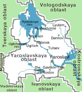 Yaroslavl Map