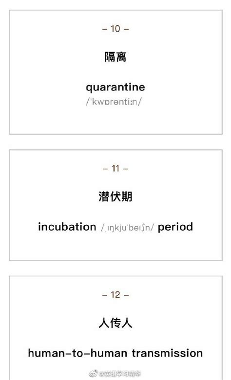 四六级翻译热门词汇预测――关于新冠肺炎疫情的英语高频词汇！翻译四六级英语新浪新闻