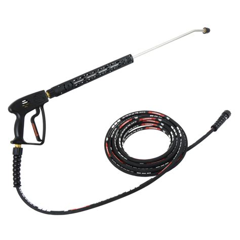 Jet Pressure Washer Kit Inc Gun Nozzle Lance And Dn8 Hose For Karcher Fitted M22 Ebay