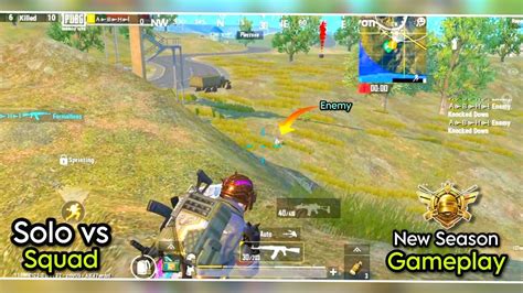 Newseason Gameplaysolo Vs Squad Rushgameplay Pubg Litecrash Problem