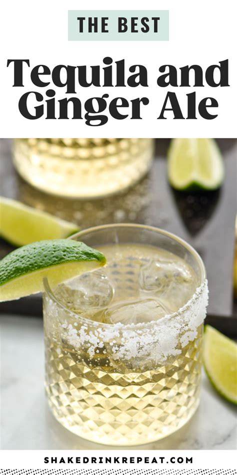 Tequila and Ginger Ale | Recipe in 2024 | Ginger ale drinks, Ginger beer cocktail, Ginger ale ...