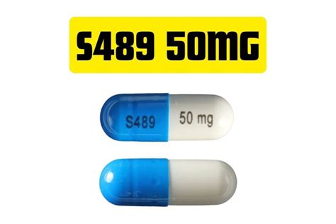 S489 50mg – Uses, Dosage & Side Effects - Healthpluscity