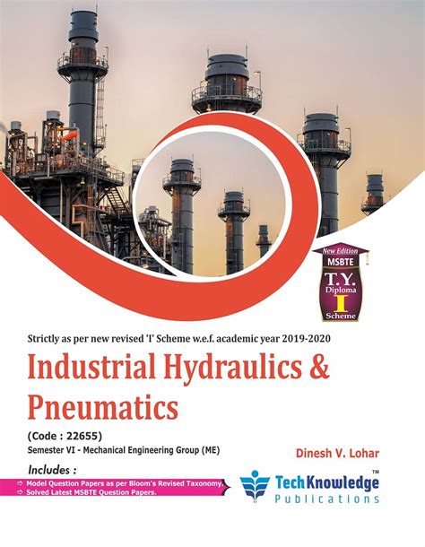 Industrial Hydraulics Pneumatics For Msbte Diploma Mechanical