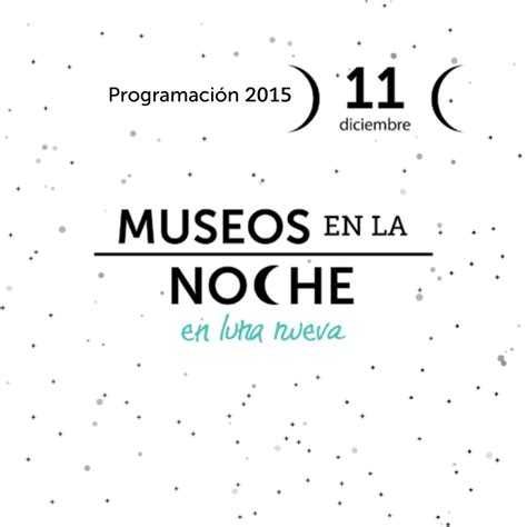 Programaci N De Museos En La Noche