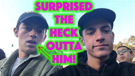 Surprising My Brother In College Ben Lemus Youtube