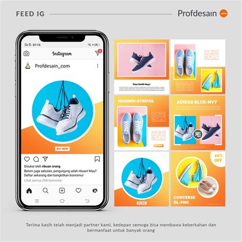 Jasa Desain Konten Instagram Murah Profesional Cv Profdesain Kreatif