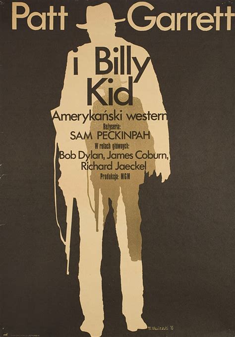 Pat Garrett & Billy the Kid Original 1975 Polish A1 Movie Poster ...