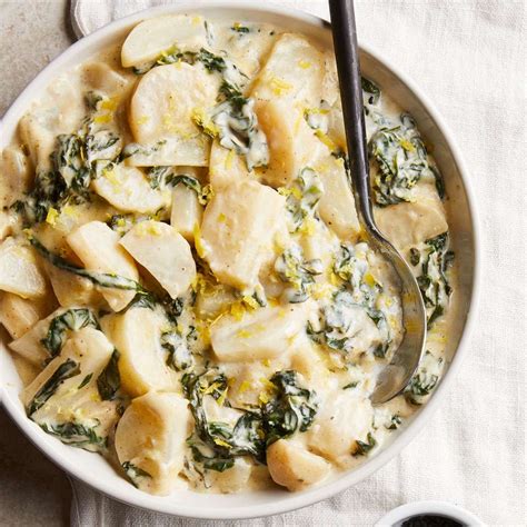 Creamed Turnips And Greens Recipe Eatingwell