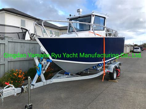 Yamane Yacht 7m 23FT Enclosed Cabin Welded Aluminum 5083 Sports Fishing