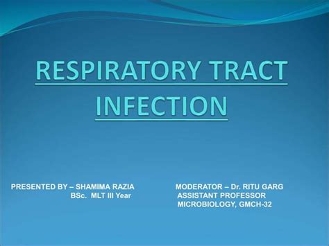 141363130 Respiratory Tract Infectionppt