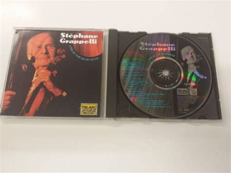 Stephane Grappelli Live At The Blue Note Cd Telarc Ebay