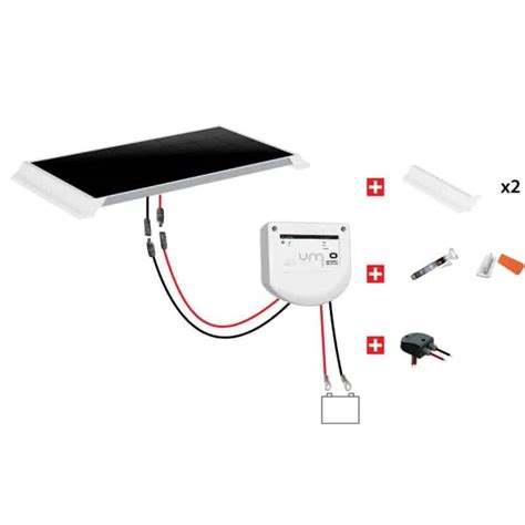 Kit Solaire 12V Camping Car Back Contact Uniteck De Haut Rendement