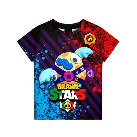 Brawl Stars T Shirt Tees Potato Squeak Brawl Stars