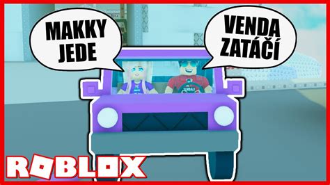 OBBY ALE JEDEME S MAKKY V JEDNOM AUTĚ Roblox Tandem Trails w