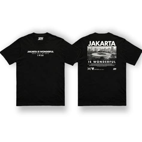 Jual Kaos Jakartans Persija Jakarta Jakarta Is Wonderful Shopee