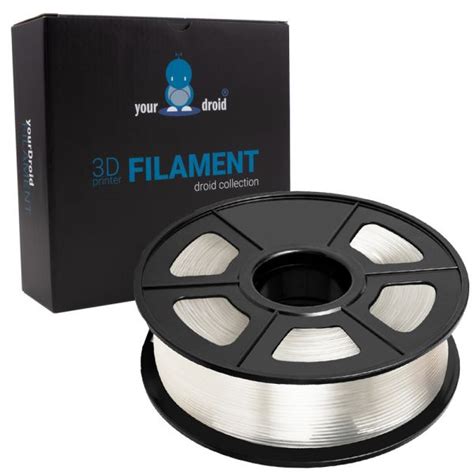 Yourdroid Pla Filament Transparent Mm Kg Roboter Bausatz De