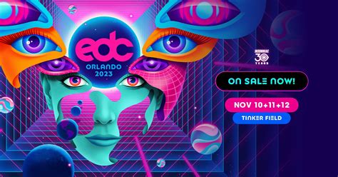 EDC Orlando 2023 | November 10-12, 2023 | Tinker Field | Orlando