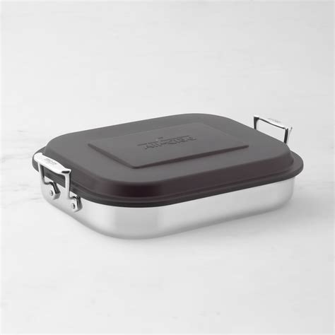 All-Clad Gourmet Accessories Stainless-Steel Lasagna Pan with Lid ...