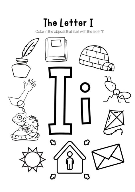 Letter Ii Worksheets Em 2024