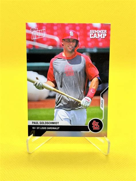 Paul Goldschmidt 2020 Topps Now Summer Camp Edition OD 452 NRMT EBay