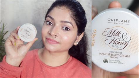 Oriflame Milk And Honey Gold Nourishing Hand And Body Cream Oriflame