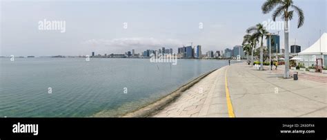 Luanda Angola 09 17 2022 Panoramic View At The Luanda Bay And Luanda