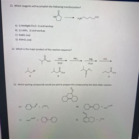 Solved 16 Which Compound Is A D Isomer но но но Нонн Нонн