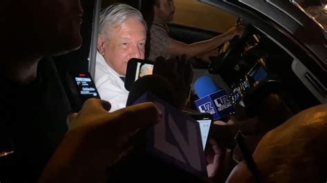 Llega Amlo A Hotel Donde Pasar La Noche En Culiac N