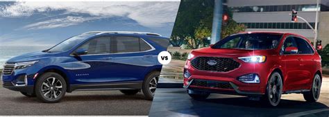 2022 Chevrolet Equinox Vs 2022 Ford Edge Joe Basil Chevrolet