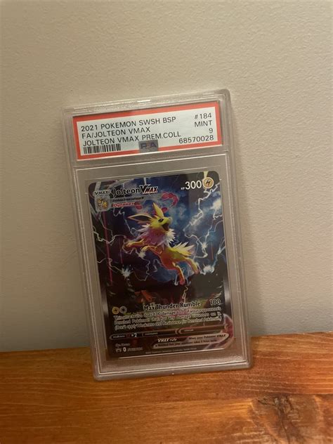 Pok Mon Psa Jolteon Vmax Premium Collection Box Alt Art Promo