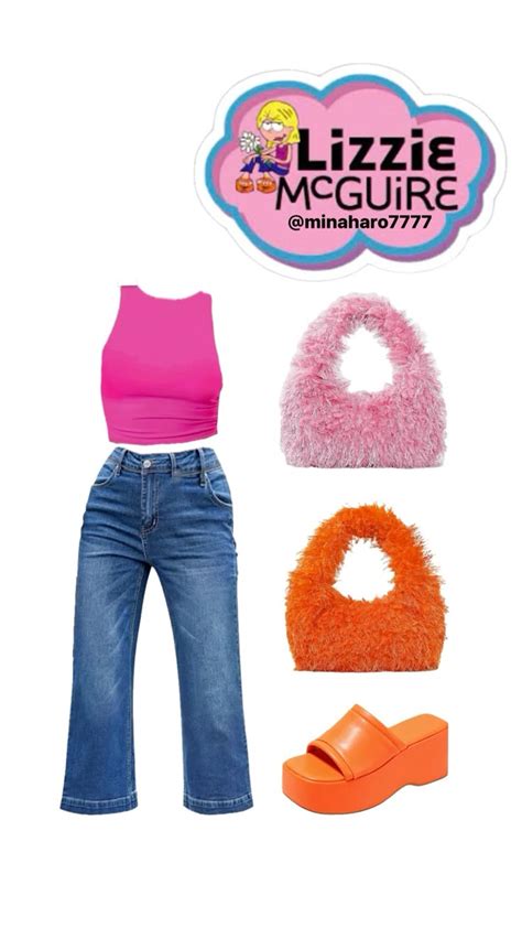 Lizzie McGuire Costume Inspo Blonde Halloween Costumes Cartoon Halloween Costumes Disney
