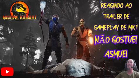 Mortal Kombat Reagindo Ao Gameplay Fant Stico Do Jogo S Vem Mk