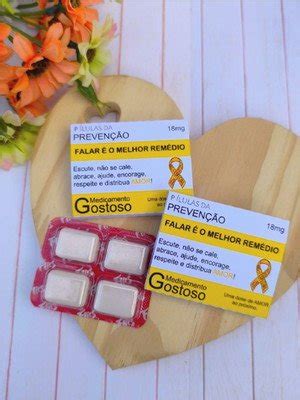 Chiclete Setembro Amarelo Compre Produtos Personalizados No Elo