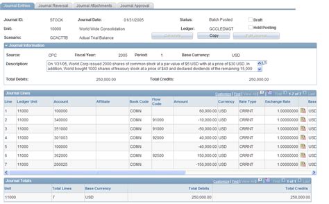 Creating Editing Copying And Approving Manual Journals