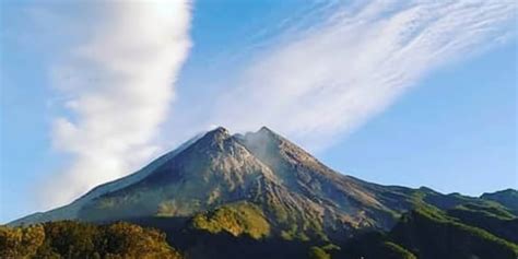 Tinggi Kubah Lava Gunung Merapi Bertambah 1 Meter