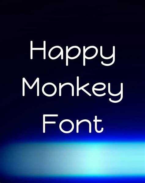 Happy Monkey Font Free Download