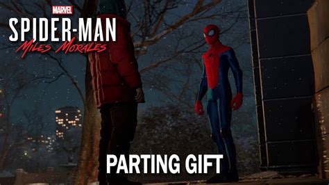 Parting Gift Spider Man Miles Morales Full Game Walkthrough Youtube