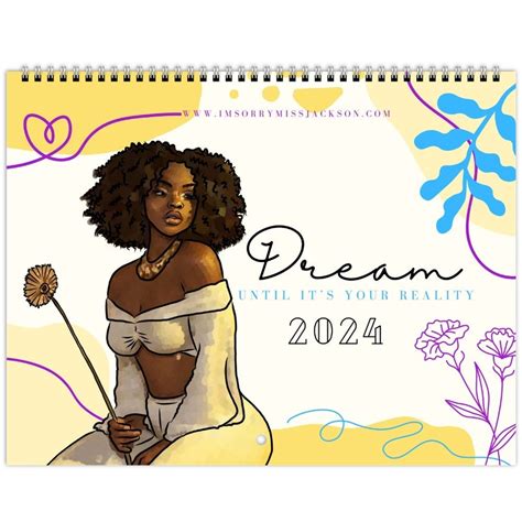 Dream Calendar US & CA - Etsy