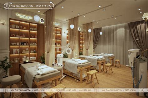 Thiết Kế Nội Thất Spa Màu Gỗ đẹp Gần Gũi Với Thiên Nhiên