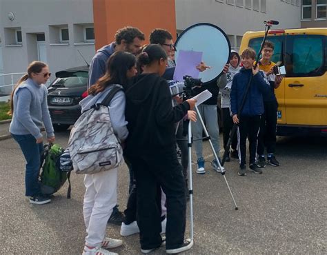 Craponne Les élèves du collège Jean Rostand font leur cinéma