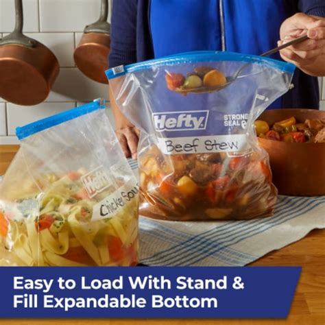 Hefty® Freezer Gallon Slider Bags 25 Ct Pick ‘n Save